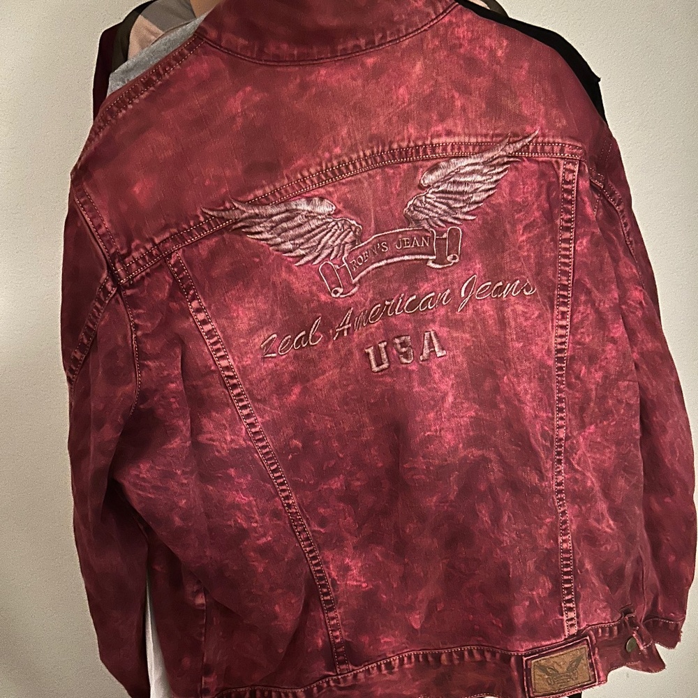 Robins Jean, Maroon Jean Jacket